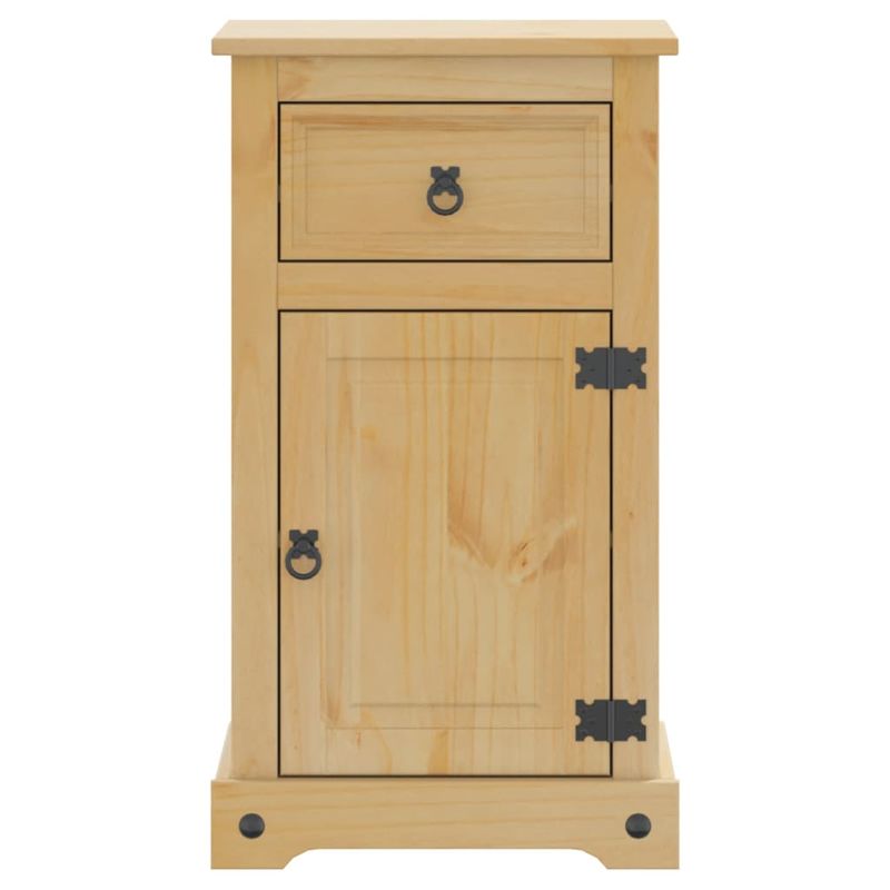 Casa si Gradina - Mobilier - Mobilier baie - Comode baie - Dulap de baie „Corona”, 45x33x80 cm, lemn masiv de pin - Infinity.ro