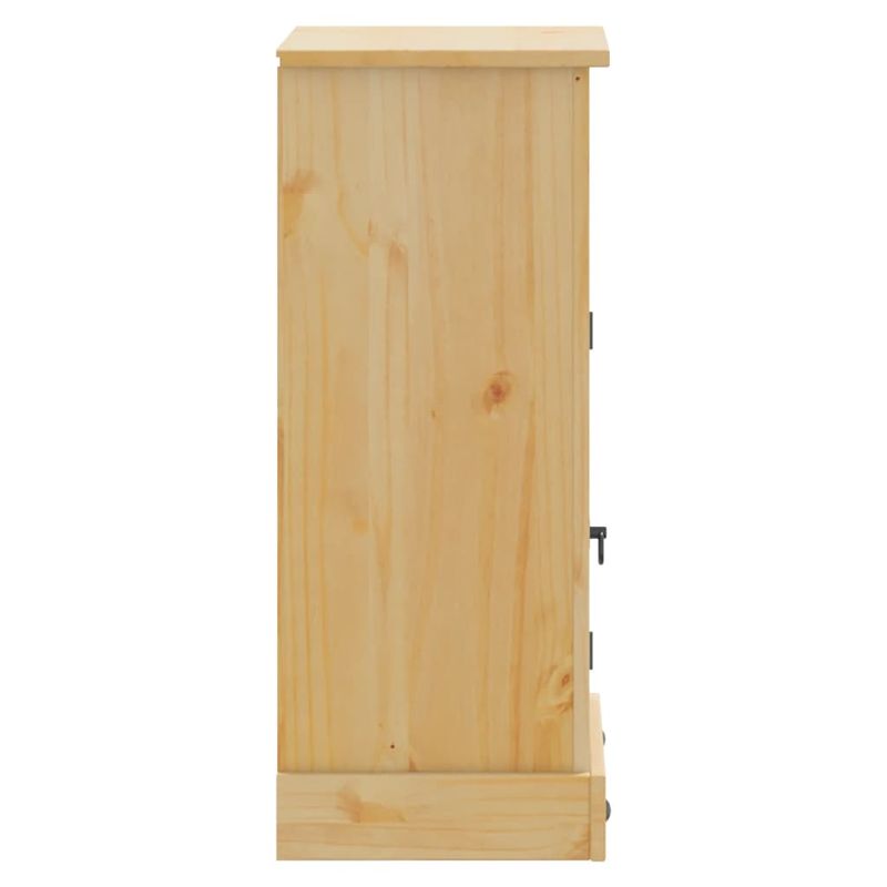Casa si Gradina - Mobilier - Mobilier baie - Comode baie - Dulap de baie „Corona”, 45x33x80 cm, lemn masiv de pin - Infinity.ro