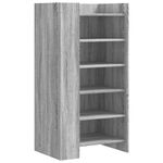 Casa si Gradina - Mobilier - Organizare si depozitare - Organizator incaltaminte - Pantofar, gri sonoma, 52x37,5x100 cm, lemn prelucrat - Infinity.ro