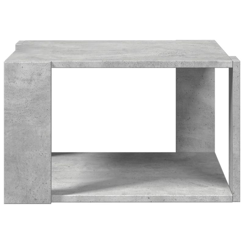 Casa si Gradina - Mobilier - Mese si birouri - Masute de cafea - Masuta de cafea, gri beton, 51,5x51,5x30 cm, lemn prelucrat - Infinity.ro