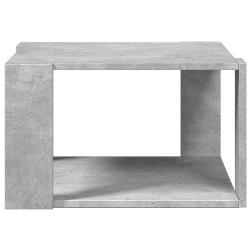 Casa si Gradina - Mobilier - Mese si birouri - Masute de cafea - Masuta de cafea, gri beton, 51,5x51,5x30 cm, lemn prelucrat - Infinity.ro