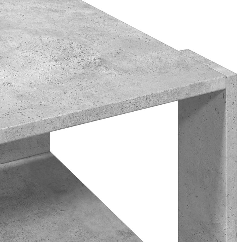 Casa si Gradina - Mobilier - Mese si birouri - Masute de cafea - Masuta de cafea, gri beton, 51,5x51,5x30 cm, lemn prelucrat - Infinity.ro