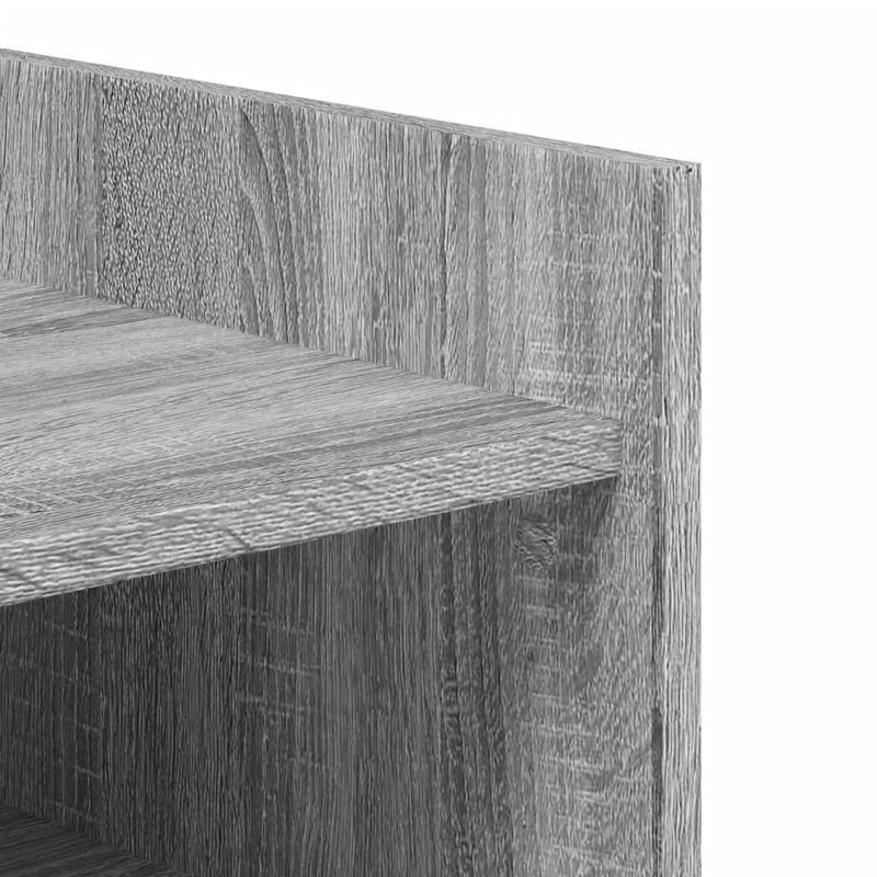 Casa si Gradina - Mobilier - Organizare si depozitare - Organizator incaltaminte - Pantofar, gri sonoma, 52x37,5x100 cm, lemn prelucrat - Infinity.ro