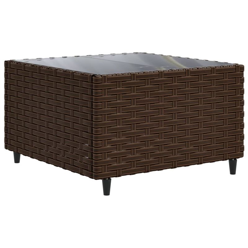 Casa si Gradina - Gradina si terasa - Mobilier exterior - Seturi mobila gradina - Set mobilier de gradina cu perne, 7 piese, maro, poliratan - Infinity.ro