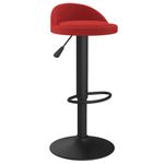 Casa si Gradina - Mobilier - Scaune si fotolii - Scaune - Scaune de bar, 2 buc., rosu vin, catifea - Infinity.ro