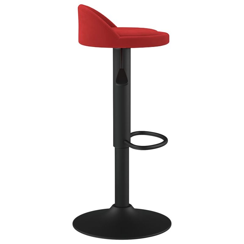 Casa si Gradina - Mobilier - Scaune si fotolii - Scaune - Scaune de bar, 2 buc., rosu vin, catifea - Infinity.ro