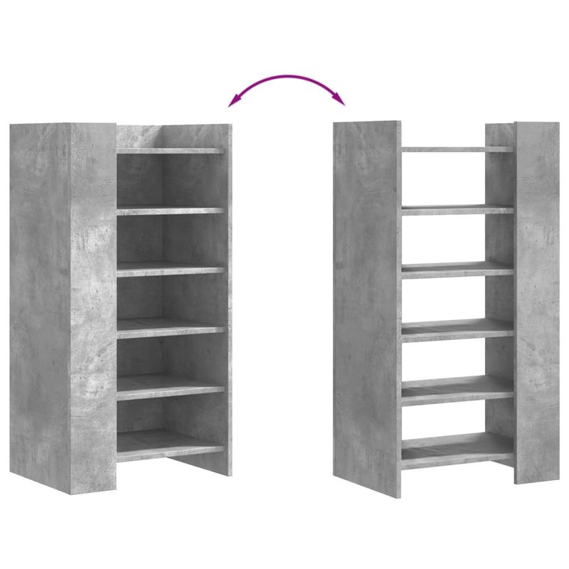 Casa si Gradina - Mobilier - Organizare si depozitare - Organizator incaltaminte - Pantofar, 52x37,5x100 cm, lemn prelucrat - Infinity.ro
