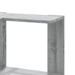 Casa si Gradina - Mobilier - Biblioteci si rafturi - Biblioteci - Biblioteca cu 3 niveluri gri sonoma 50x50x102 cm lemn prelucrat - Infinity.ro