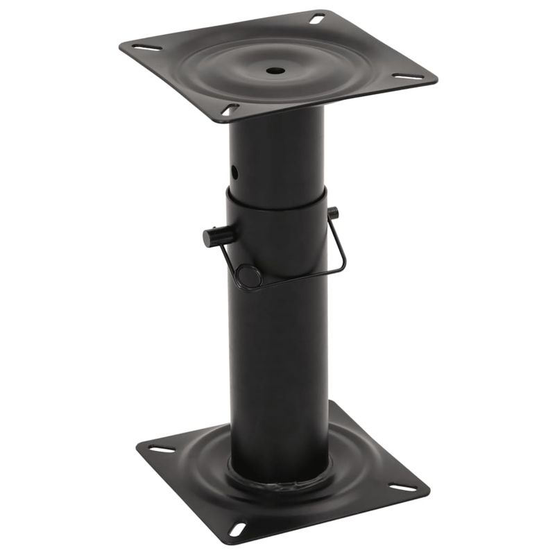 Auto si Moto - Ambarcatiuni - Piese pentru ambarcatiuni - Piedestale scaun pentru barca, 2 buc., pivotante la 360°, otel, mărime 18x18x28-45.5 cm - Infinity.ro