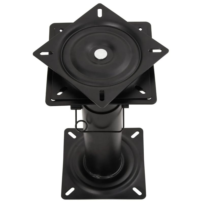 Auto si Moto - Ambarcatiuni - Piese pentru ambarcatiuni - Piedestale scaun pentru barca, 2 buc., pivotante la 360°, otel, mărime 18x18x28-45.5 cm - Infinity.ro