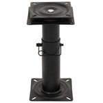 Auto si Moto - Ambarcatiuni - Piese pentru ambarcatiuni - Piedestale scaun pentru barca, 2 buc., pivotante la 360°, otel, mărime 18x18x28-45.5 cm - Infinity.ro