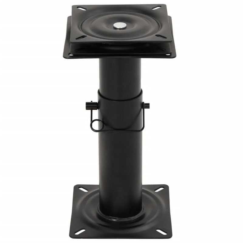 Auto si Moto - Ambarcatiuni - Piese pentru ambarcatiuni - Piedestale scaun pentru barca, 2 buc., pivotante la 360°, otel, mărime 18x18x28-45.5 cm - Infinity.ro