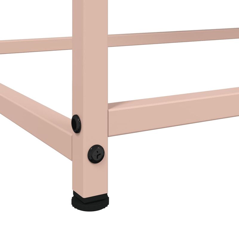 Casa si Gradina - Mobilier - Comode si corpuri - Comode - Dulap, roz, 100,5x39x107 cm, otel laminat la rece - Infinity.ro