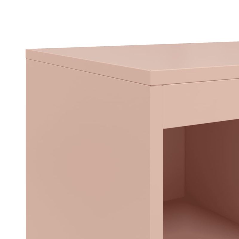 Casa si Gradina - Mobilier - Comode si corpuri - Comode - Dulap, roz, 100,5x39x107 cm, otel laminat la rece - Infinity.ro