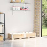 Casa si Gradina - Mobilier - Feronerie si accesorii mobila - Rama pentru paleti, 150x50 cm, lemn masiv de pin - Infinity.ro