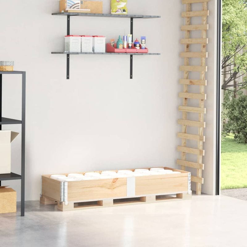 Casa si Gradina - Mobilier - Feronerie si accesorii mobila - Rama pentru paleti, 150x50 cm, lemn masiv de pin - Infinity.ro