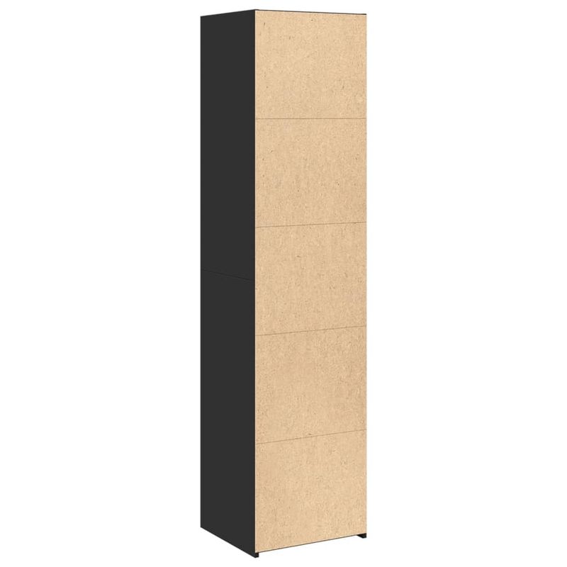 Casa si Gradina - Mobilier - Comode si corpuri - Corpuri bucatarie - Dulap inalt, negru, 45x41x185 cm, lemn prelucrat - Infinity.ro