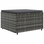 Casa si Gradina - Gradina si terasa - Mobilier exterior - Seturi mobila gradina - Set mobilier de gradina cu perne, 6 piese, gri, poliratan - Infinity.ro