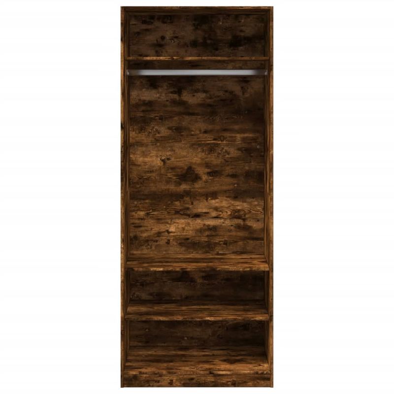 Casa si Gradina - Mobilier - Dulapuri si sifoniere - Sifoniere - Sifonier, stejar fumuriu, 80x50x200 cm, lemn prelucrat, cantitate 3 rafturi - Infinity.ro