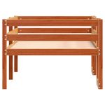 Casa si Gradina - Mobilier - Paturi si accesorii - Paturi - Cadru de pat pentru copii maro ceruit 80x200 cm lemn masiv pin - Infinity.ro