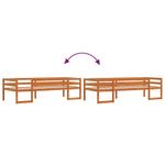 Casa si Gradina - Mobilier - Paturi si accesorii - Paturi - Cadru de pat pentru copii maro ceruit 80x200 cm lemn masiv pin - Infinity.ro