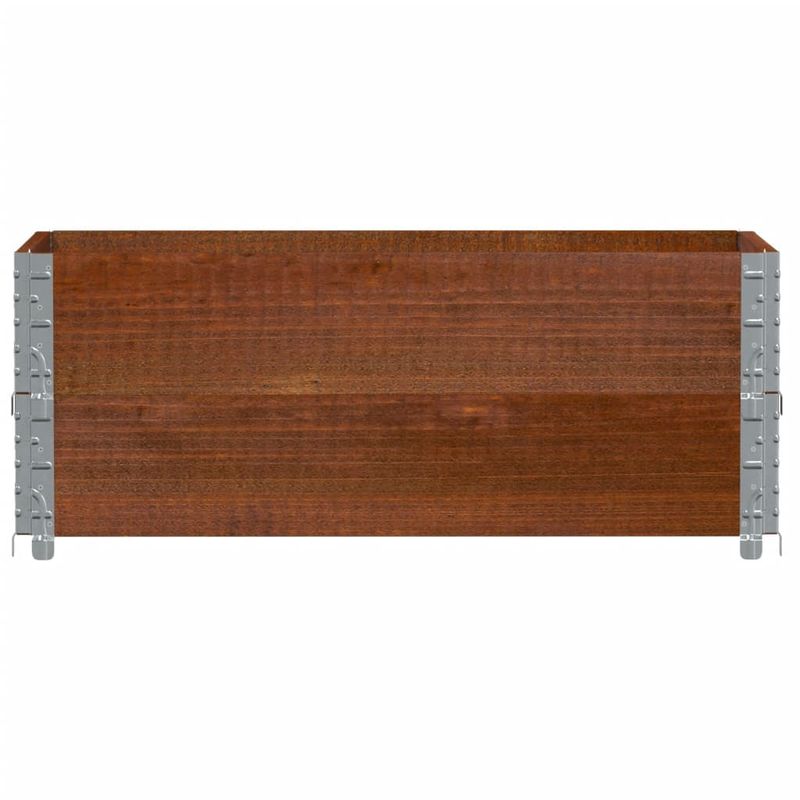 Casa si Gradina - Mobilier - Feronerie si accesorii mobila - Rame pentru paleti, 2 buc., maro, 100x50 cm, lemn masiv pin - Infinity.ro
