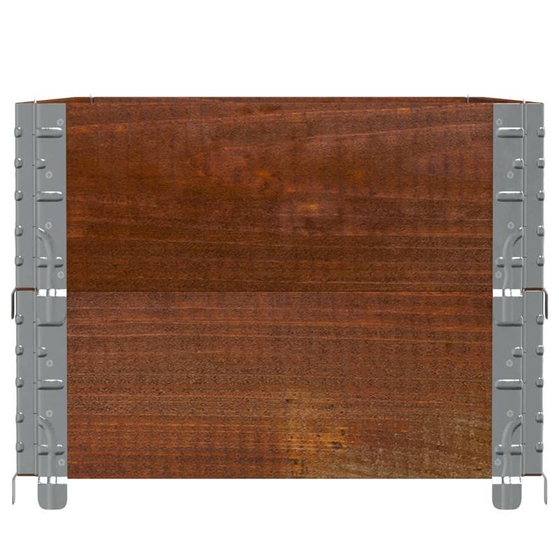 Casa si Gradina - Mobilier - Feronerie si accesorii mobila - Rame pentru paleti, 2 buc., maro, 100x50 cm, lemn masiv pin - Infinity.ro