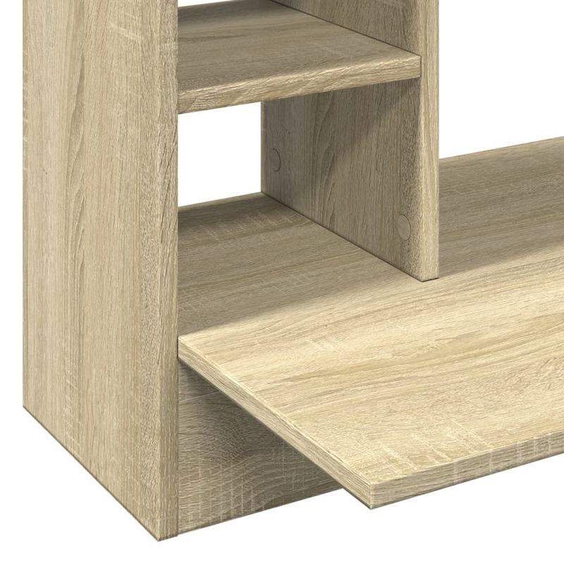 Casa si Gradina - Mobilier - Mese si birouri - Birouri - Birou montat pe perete stejar sonoma 105x48x75cm lemn prelucrat - Infinity.ro