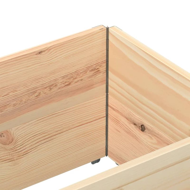 Casa si Gradina - Mobilier - Feronerie si accesorii mobila - Rame pentru paleti, 2 buc., 150x50 cm, lemn masiv de pin - Infinity.ro