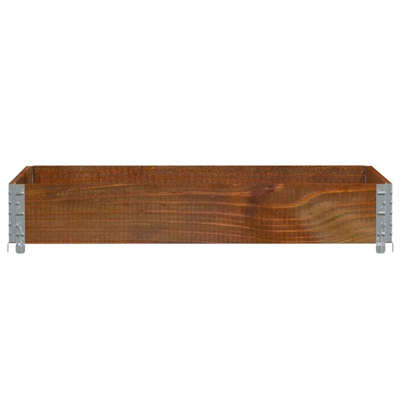 Casa si Gradina - Mobilier - Feronerie si accesorii mobila - Rama pentru paleti, maro, 120x80 cm, lemn masiv de pin - Infinity.ro