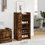 Casa si Gradina - Mobilier - Organizare si depozitare - Organizator incaltaminte - Pantofar, stejar fumuriu, 52x37,5x100 cm, lemn prelucrat - Infinity.ro