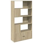 Casa si Gradina - Mobilier - Biblioteci si rafturi - Biblioteci - Biblioteca, stejar sonoma, 100x36x189 cm, lemn prelucrat - Infinity.ro