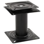 Auto si Moto - Ambarcatiuni - Piese pentru ambarcatiuni - Piedestale scaun pentru barca, 2 buc., pivotante la 360°, otel, mărime 18x18x18 cm - Infinity.ro