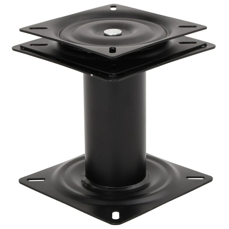 Auto si Moto - Ambarcatiuni - Piese pentru ambarcatiuni - Piedestale scaun pentru barca, 2 buc., pivotante la 360°, otel, mărime 18x18x18 cm - Infinity.ro