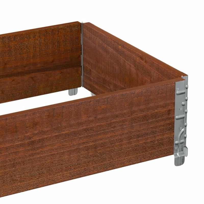 Casa si Gradina - Mobilier - Feronerie si accesorii mobila - Rama pentru paleti, maro, 100x50 cm, lemn masiv de pin - Infinity.ro