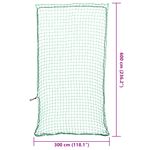 Auto si Moto - Remorci si platforme auto - Plasa de remorca cu funie elastica, verde, 6x3 m, PP - Infinity.ro