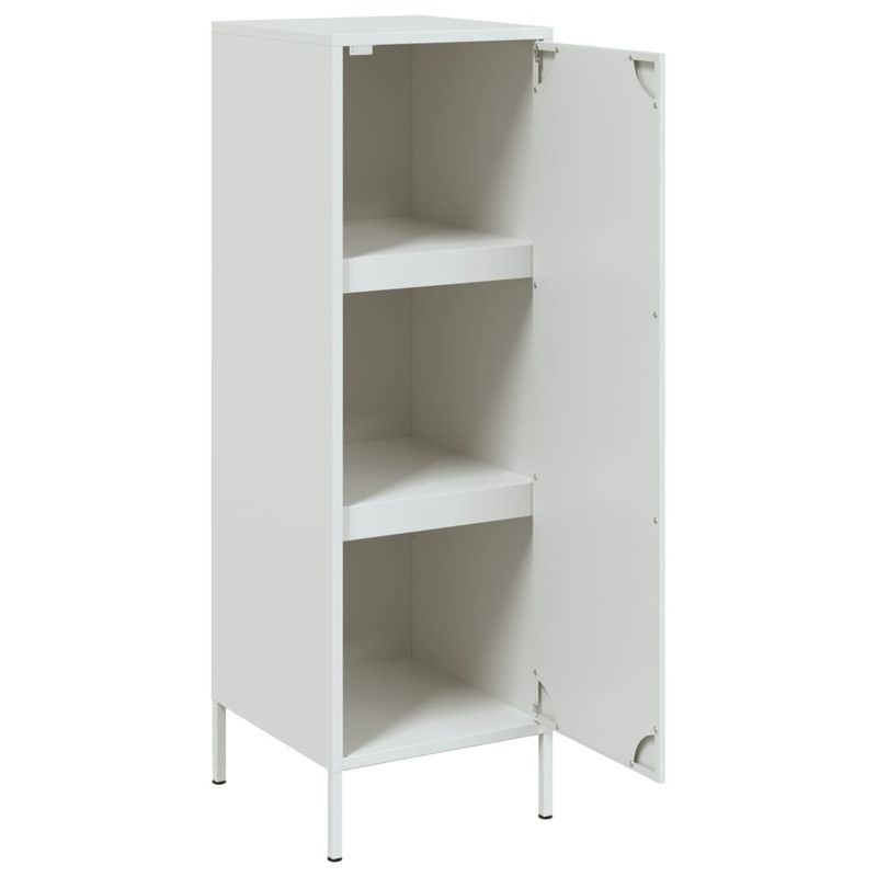 Casa si Gradina - Mobilier - Comode si corpuri - Corpuri bucatarie - Dulap inalt, alb, 36x39x113 cm, otel - Infinity.ro