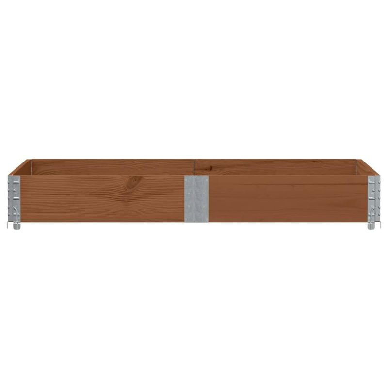 Casa si Gradina - Mobilier - Feronerie si accesorii mobila - Rama pentru paleti, maro, 150x100 cm, lemn masiv pin - Infinity.ro