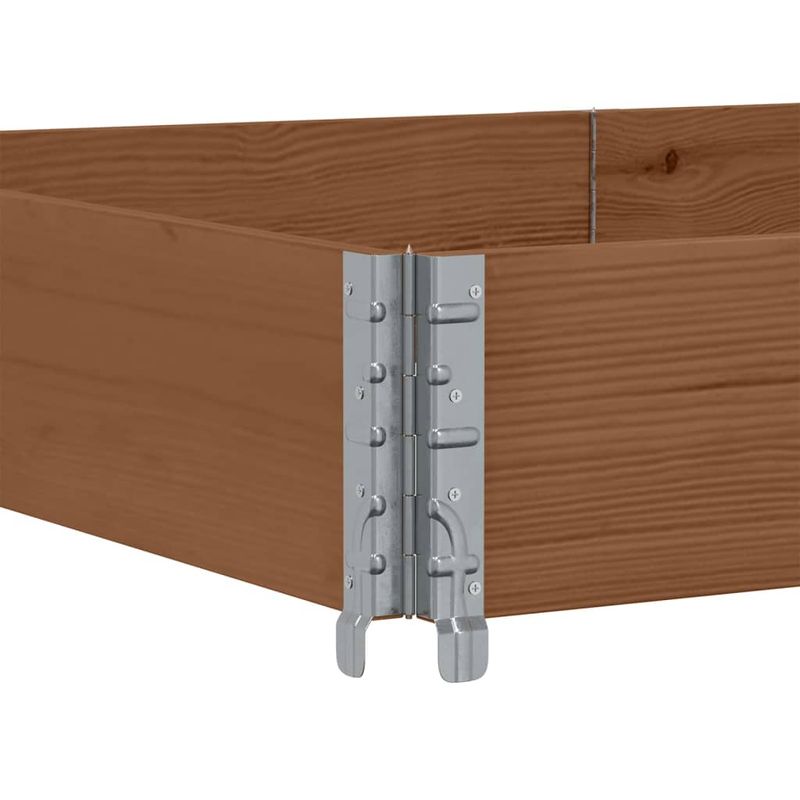 Casa si Gradina - Mobilier - Feronerie si accesorii mobila - Rama pentru paleti, maro, 150x100 cm, lemn masiv pin - Infinity.ro