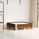 Casa si Gradina - Mobilier - Feronerie si accesorii mobila - Rama pentru paleti, maro, 100x100 cm, lemn masiv pin - Infinity.ro