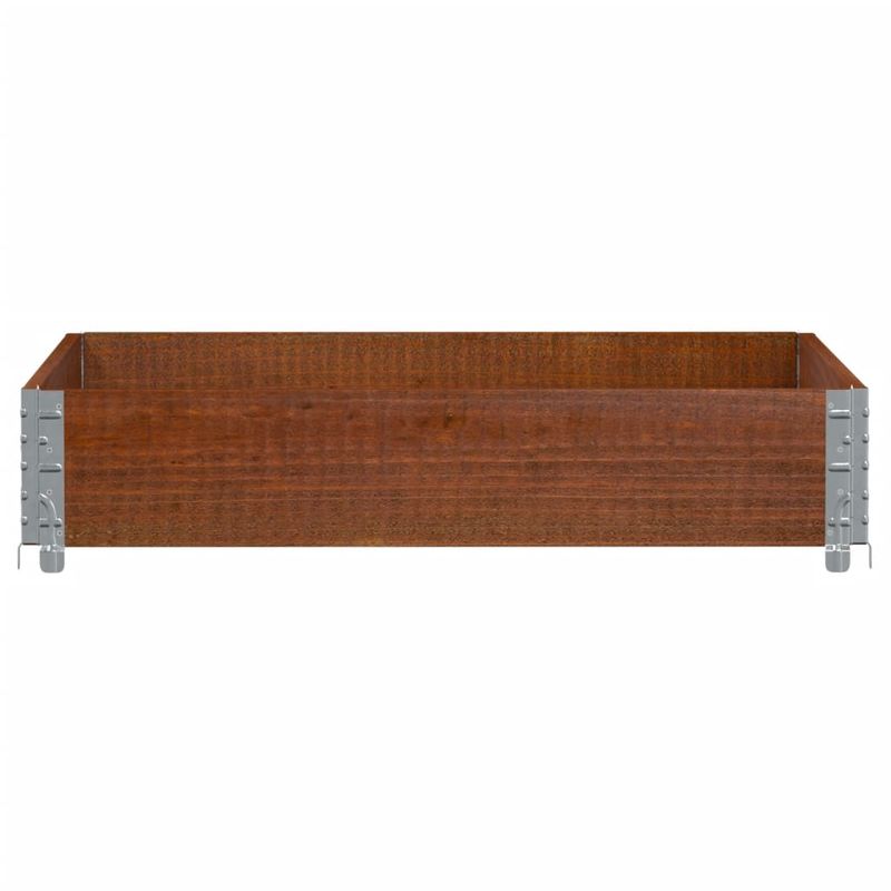 Casa si Gradina - Mobilier - Feronerie si accesorii mobila - Rama pentru paleti, maro, 100x100 cm, lemn masiv pin - Infinity.ro