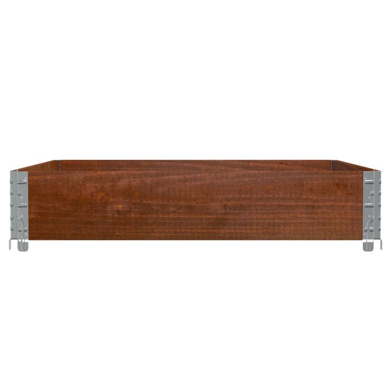 Casa si Gradina - Mobilier - Feronerie si accesorii mobila - Rama pentru paleti, maro, 100x100 cm, lemn masiv pin - Infinity.ro