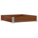 Casa si Gradina - Mobilier - Feronerie si accesorii mobila - Rama pentru paleti, maro, 100x100 cm, lemn masiv pin - Infinity.ro
