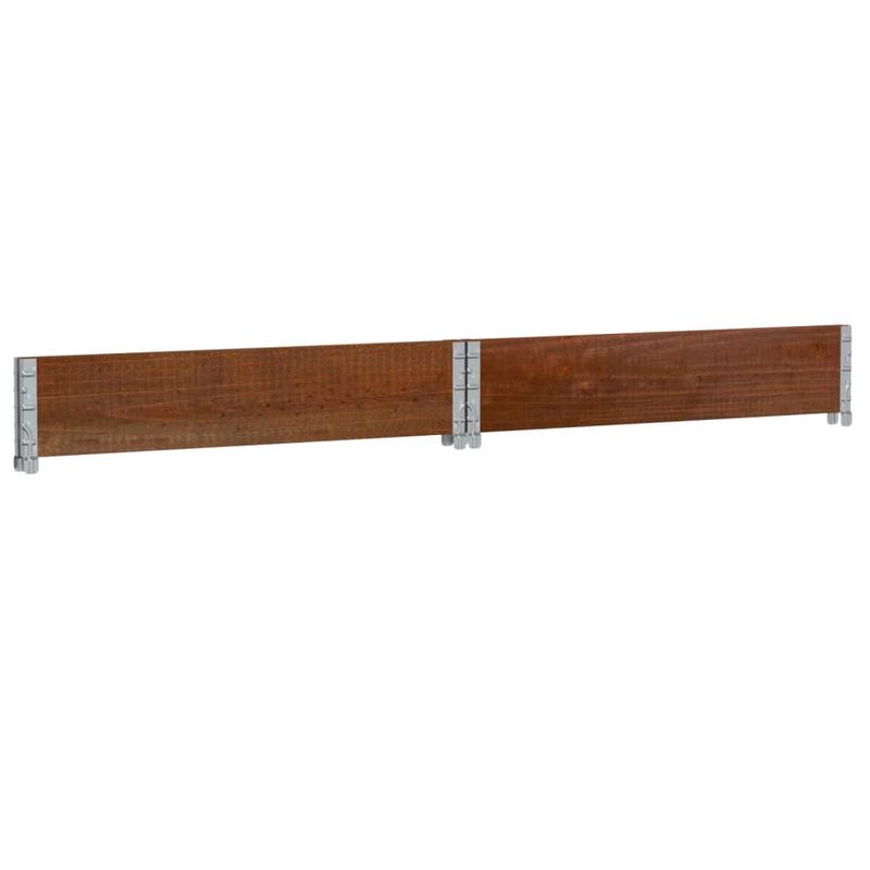 Casa si Gradina - Mobilier - Feronerie si accesorii mobila - Rama pentru paleti, maro, 100x100 cm, lemn masiv pin - Infinity.ro