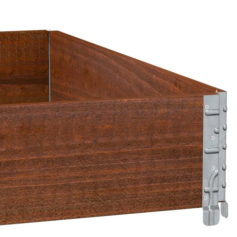 Casa si Gradina - Mobilier - Feronerie si accesorii mobila - Rama pentru paleti, maro, 100x100 cm, lemn masiv pin - Infinity.ro