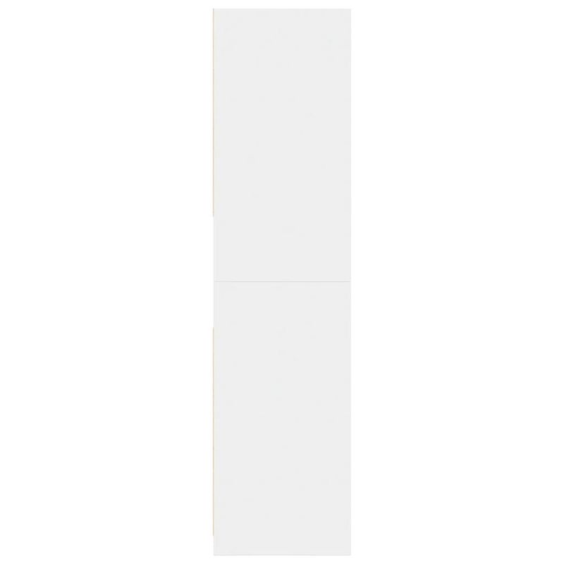 Casa si Gradina - Mobilier - Dulapuri si sifoniere - Sifoniere - Sifonier, alb, 80x50x200 cm, lemn prelucrat, cantitate 3 rafturi - Infinity.ro