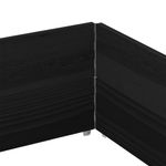 Casa si Gradina - Mobilier - Feronerie si accesorii mobila - Rame pentru paleti, 2 buc., negru, 150x100 cm, lemn masiv pin - Infinity.ro