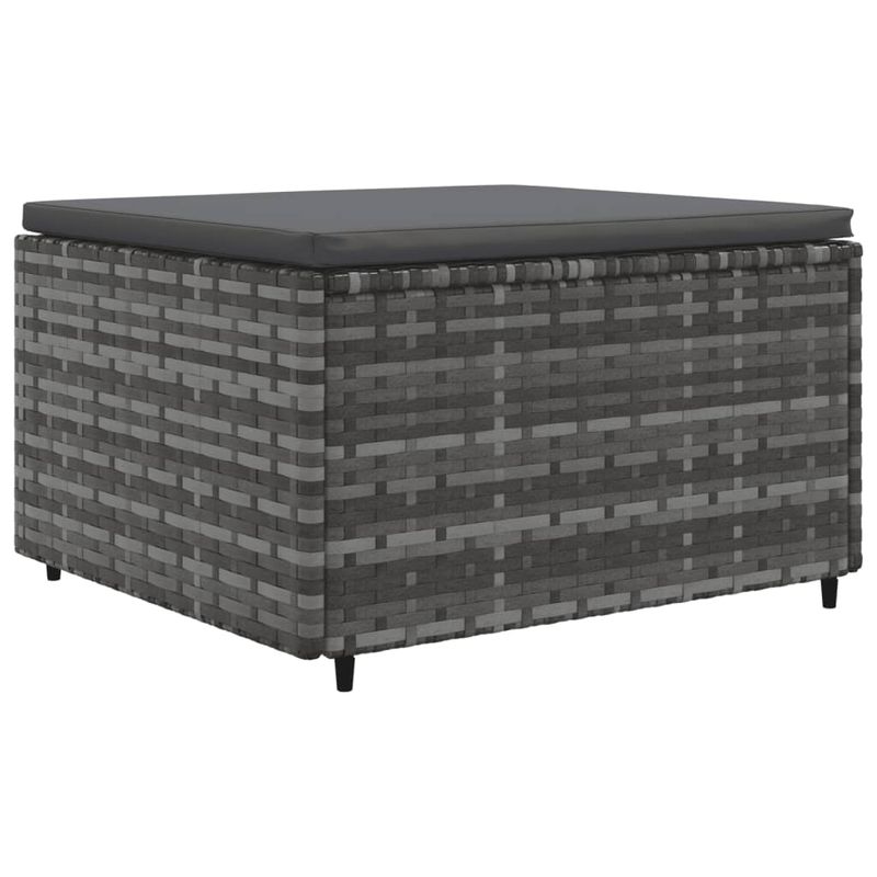 Casa si Gradina - Gradina si terasa - Mobilier exterior - Seturi mobila gradina - Set mobilier de gradina cu perne, 5 piese, gri, poliratan - Infinity.ro