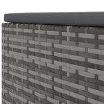 Casa si Gradina - Gradina si terasa - Mobilier exterior - Seturi mobila gradina - Set mobilier de gradina cu perne, 5 piese, gri, poliratan - Infinity.ro