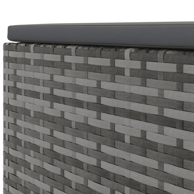 Casa si Gradina - Gradina si terasa - Mobilier exterior - Seturi mobila gradina - Set mobilier de gradina cu perne, 5 piese, gri, poliratan - Infinity.ro